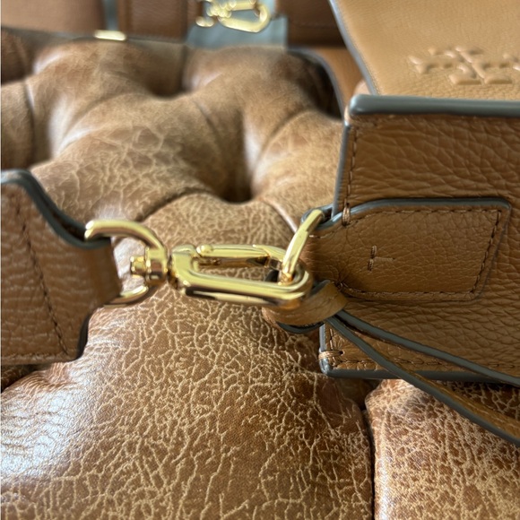Tory Burch Brown Leather Shoulder Bag - Picture 5 of 6